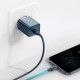 Мережевий зарядний пристрій Baseus Super Si Quick Charger 20W Blue CCSUP-B03
